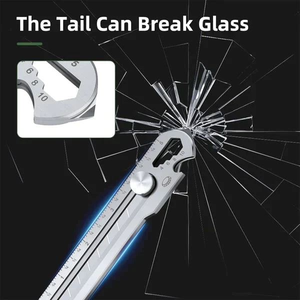 6 in 1 All-Purpose Portable Stainless Steel Utility Knife