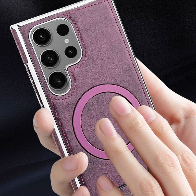 Samsung S23/S24/S25 Series Magnetic Holder Phone Case
