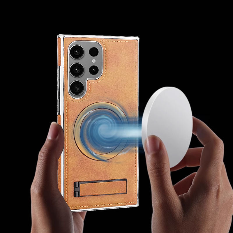Samsung S23/S24/S25 Series Magnetic Holder Phone Case