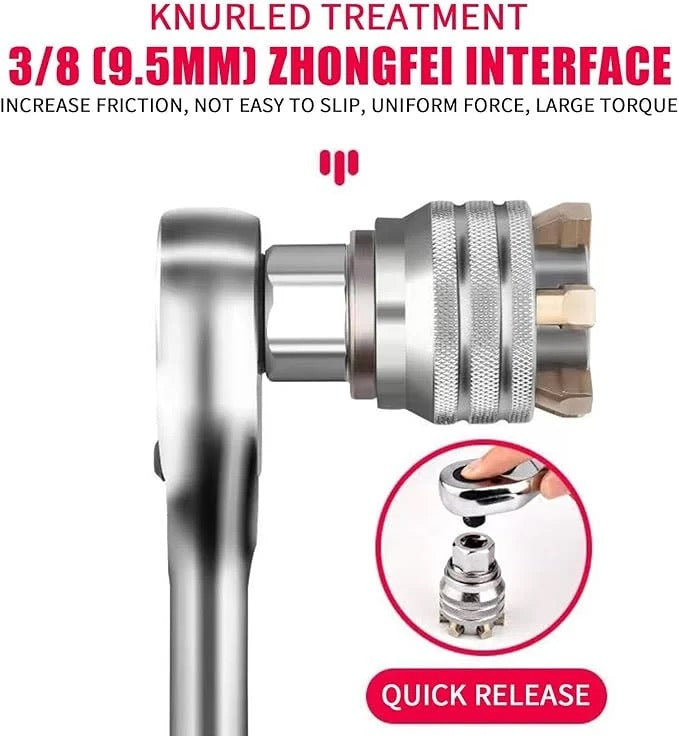 Multi function Universal Socket Wrench Tool Saker Universal Mainten Multi Function Universal Socket Wrench Tool Saker Universal Mainten