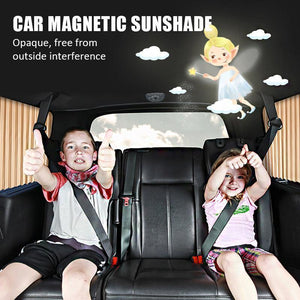 Magnetic Car Sunshade Curtains (2/4 PCs)