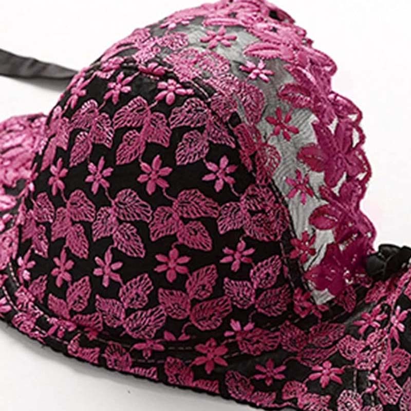 Embroidered Lace Bra
