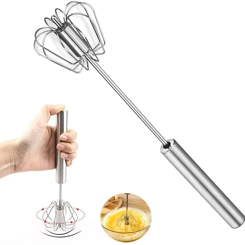 Stainless Steel Semi-Automatic Whisk