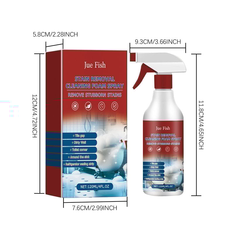 Multifunctional Stain Removal Cleaning Foam Spray