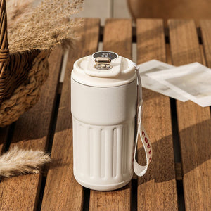 Coffee Thermos With Temperature Indicator