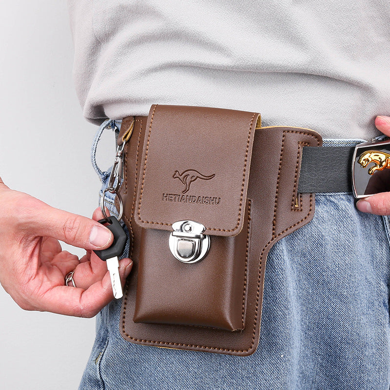 🎁Father's Day gift-55% OFF🎁Fashion Multifunctional Men's Waist Bag