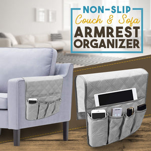 Non-Slip Sofa Couch Armrest Organizer