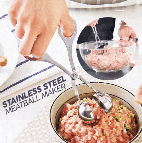 🔥Black Friday 50% OFF🔥Stainless Steel Meatball Maker