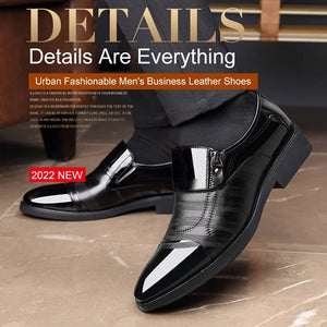 Four Seasons Men's Business Leather Shoes