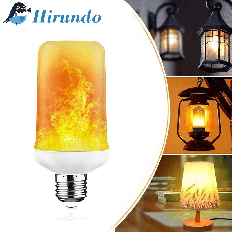 Hirundo® LED Flame Light Bulb with Gravity Sensor