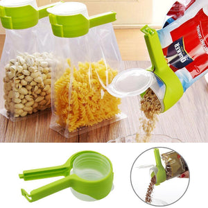 Utility Healthy Food Sealing Clip with Discharge Nozzle