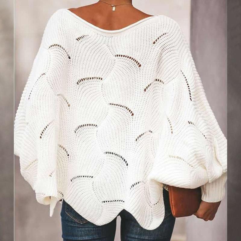 Women Pullover Hollow Out