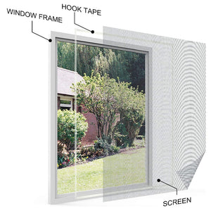 🏡Summer Essentials-50% OFF🏡Anti-mosquito Self-adhesive Window Screen