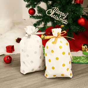 Drawstring Christmas Gift Bags（50 pcs）