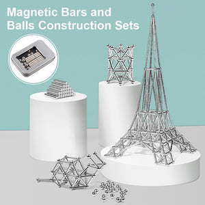 DIY Magnetic Sticks And Balls - 50% OFF TODAY !! - Designer Building Blocks Construction Set Magnet Toys Children Adults