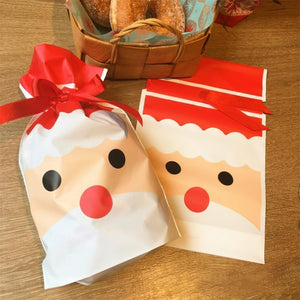 Drawstring Christmas Gift Bags（50 pcs）