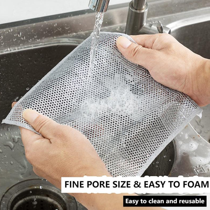 💦Multifunctional Non-scratch Wire Dishcloth