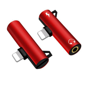 4 in 1 Earphone Lightning Adapter for iPhone ( 2PCS )