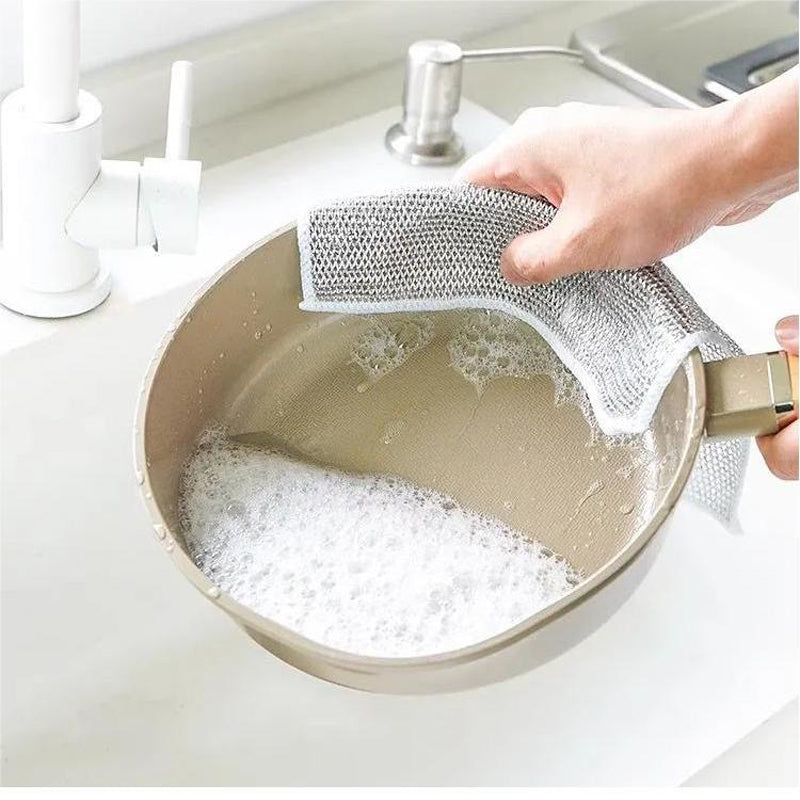 💦Multifunctional Non-scratch Wire Dishcloth