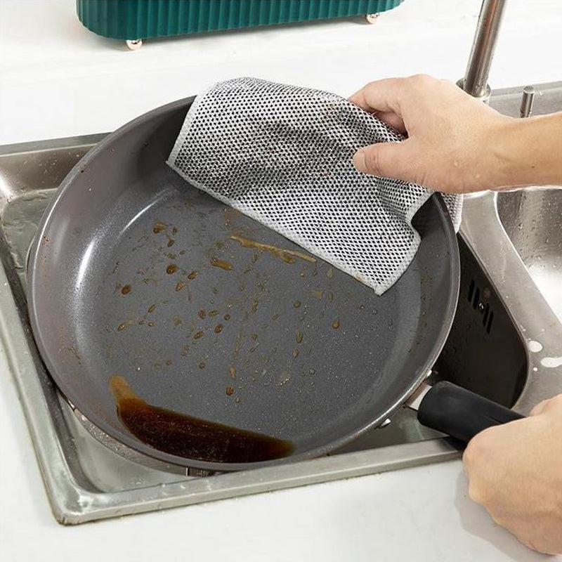 💦Multifunctional Non-scratch Wire Dishcloth