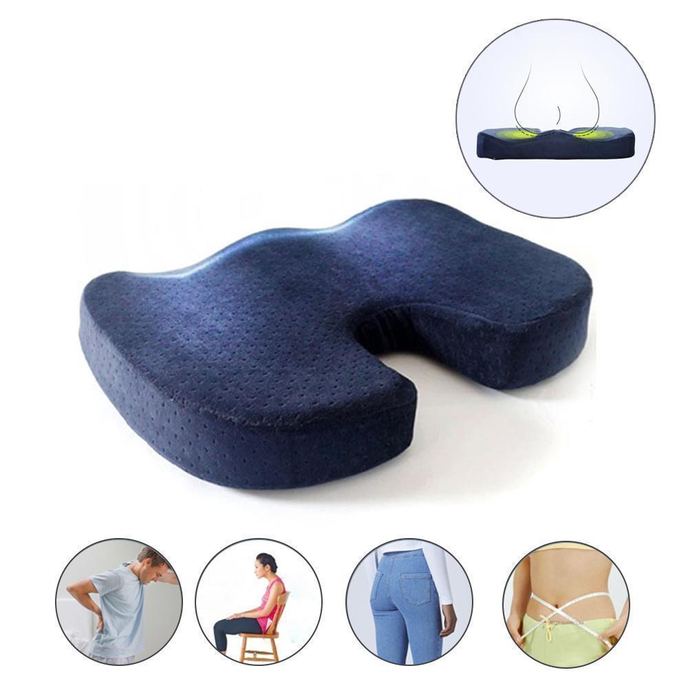 Seat Cushion Orthopedic, 100% Memory Foam