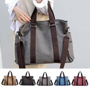 Large Capacity Canvas Handbag Shoulder Bag
