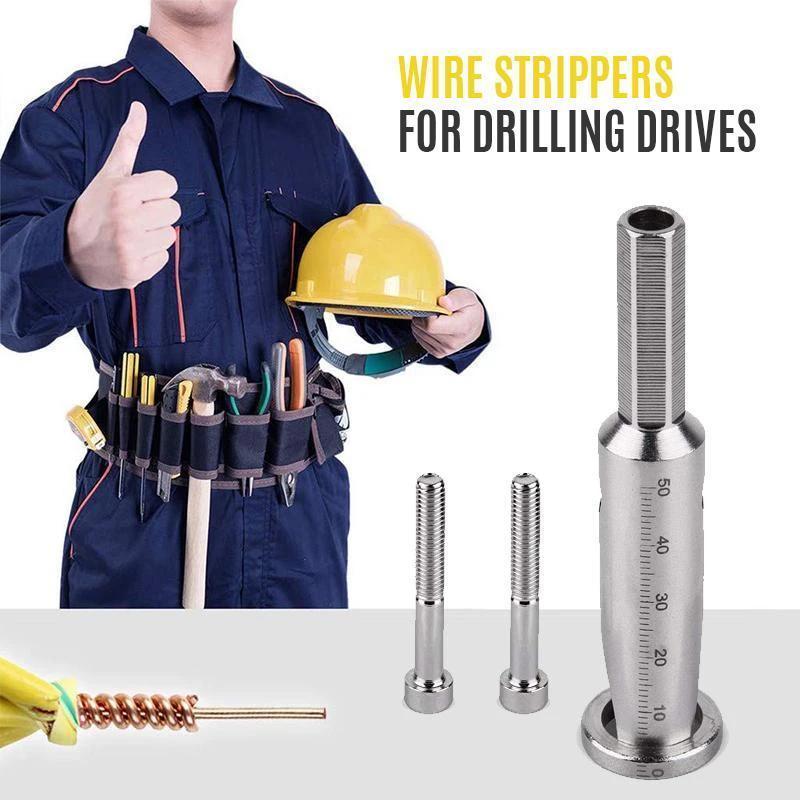 WIRE STRIPPING AND TWISTING TOOL
