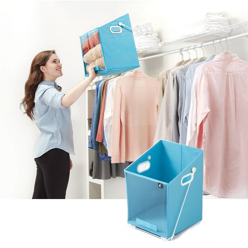Folding Clothing Storage Basket