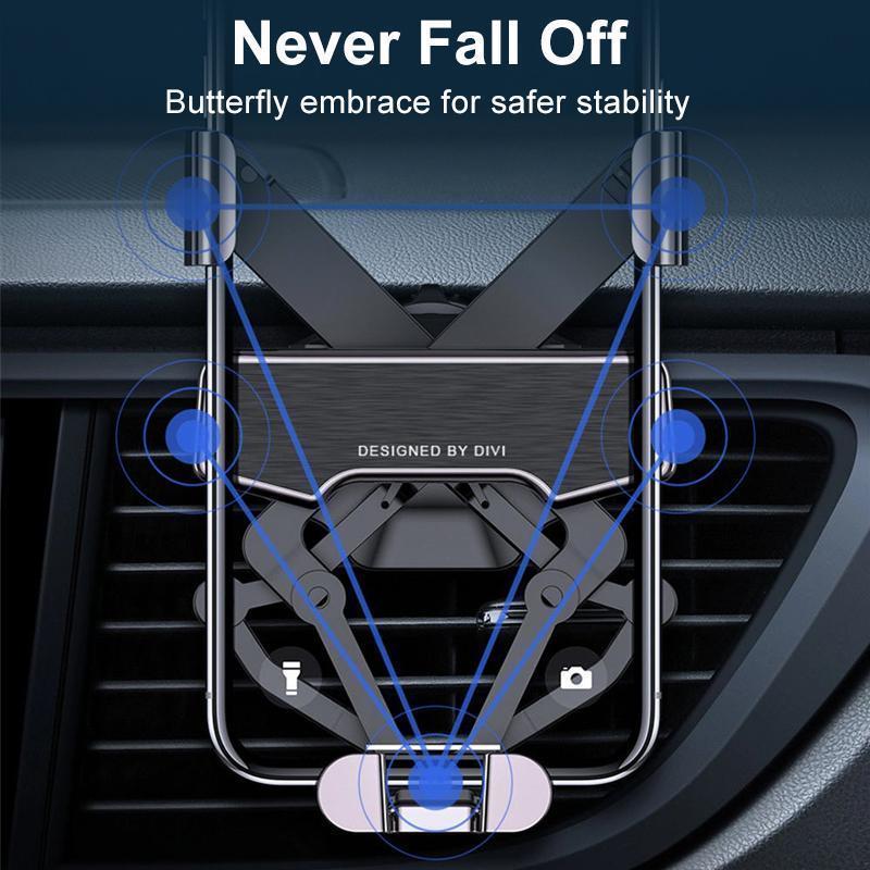 Upgraded Gravity Car Phone Holder