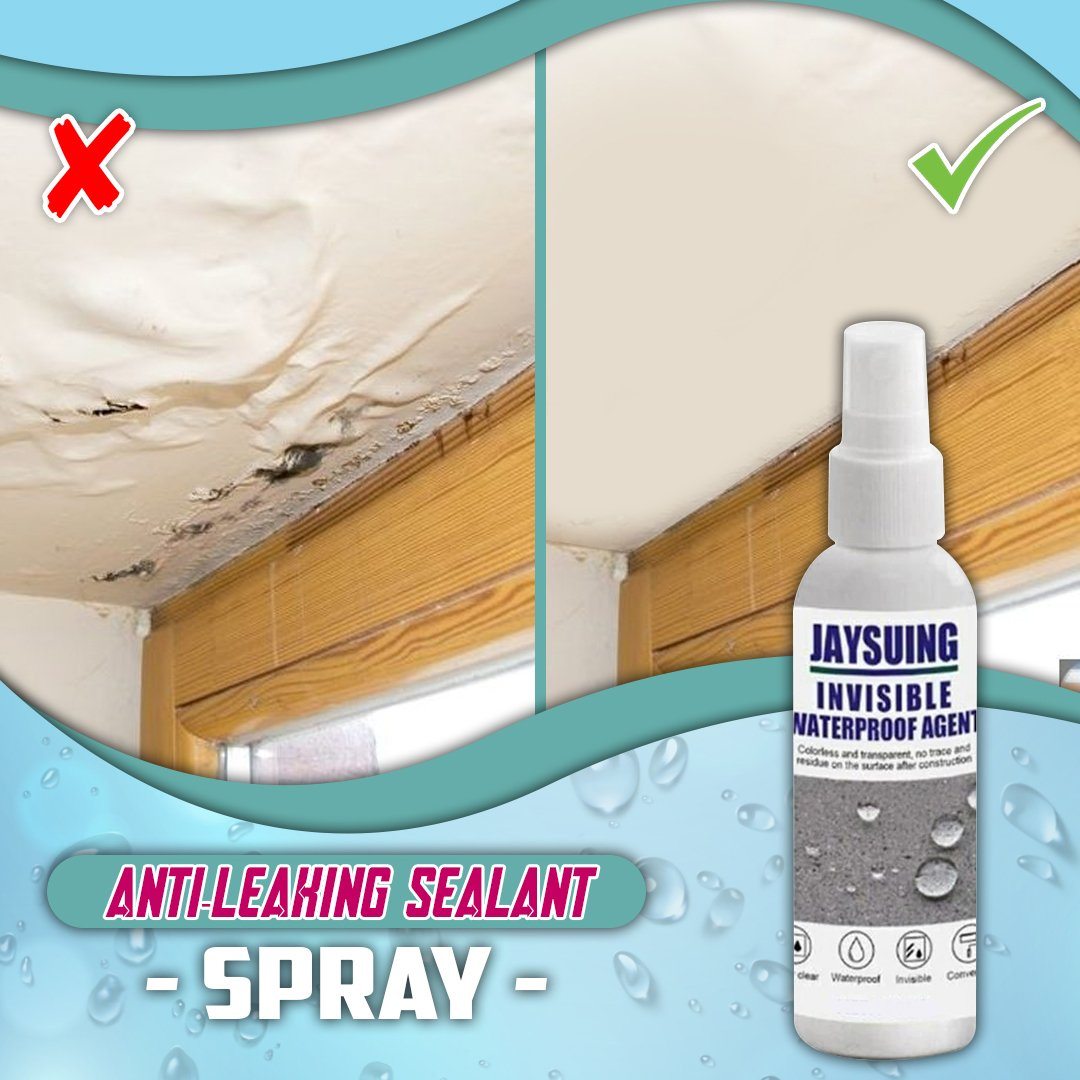The absolutely brilliant anti-leaking sealant spray.