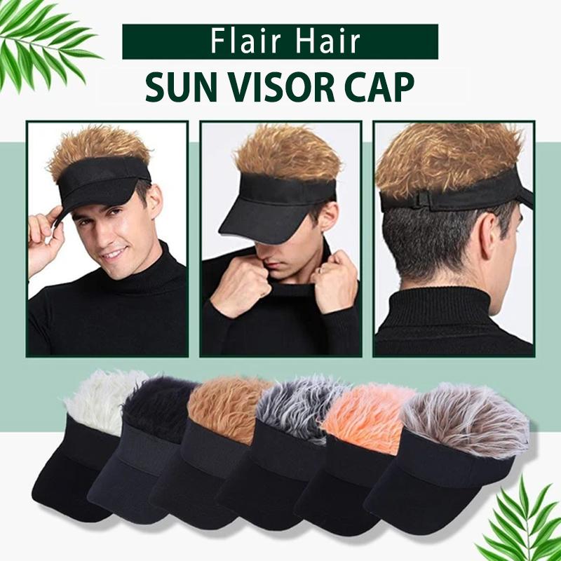 Flair Hair Sun Visor Cap