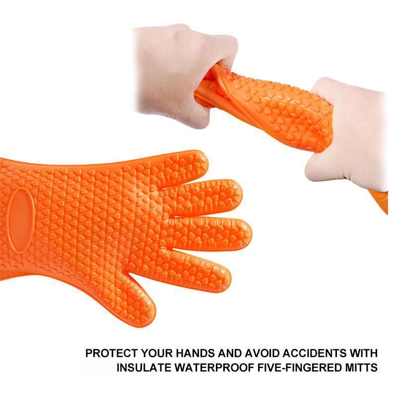 Bequee Heat-resistant Silicone Gloves