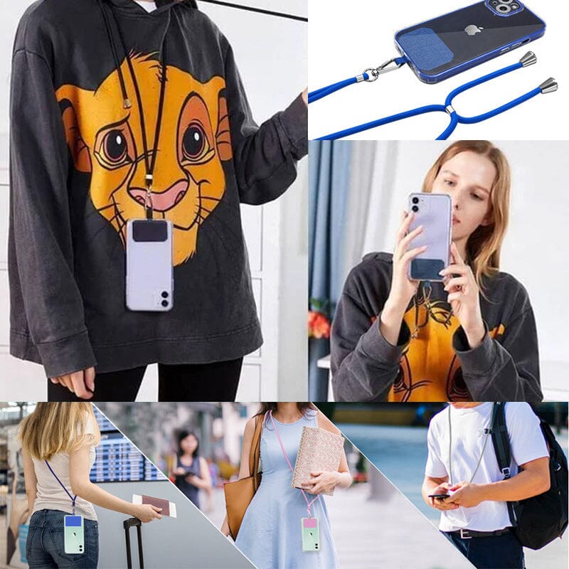 🌈Universal Crossbody Patch Phone Lanyards📱