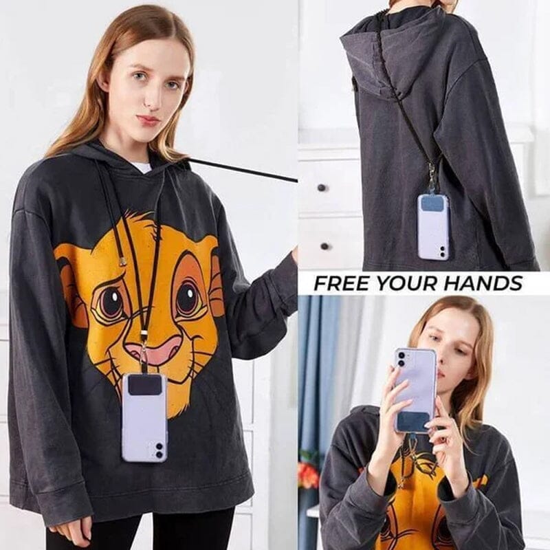 🌈Universal Crossbody Patch Phone Lanyards📱