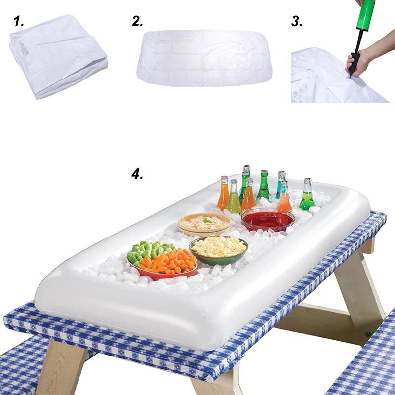 Inflatable Beer Drink Tray BBQ Picnic Pool