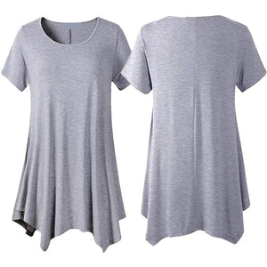 Loose fit comfortable panel T-shirt