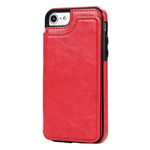 Leather Wallets Phone Case for iPhones, with card slots