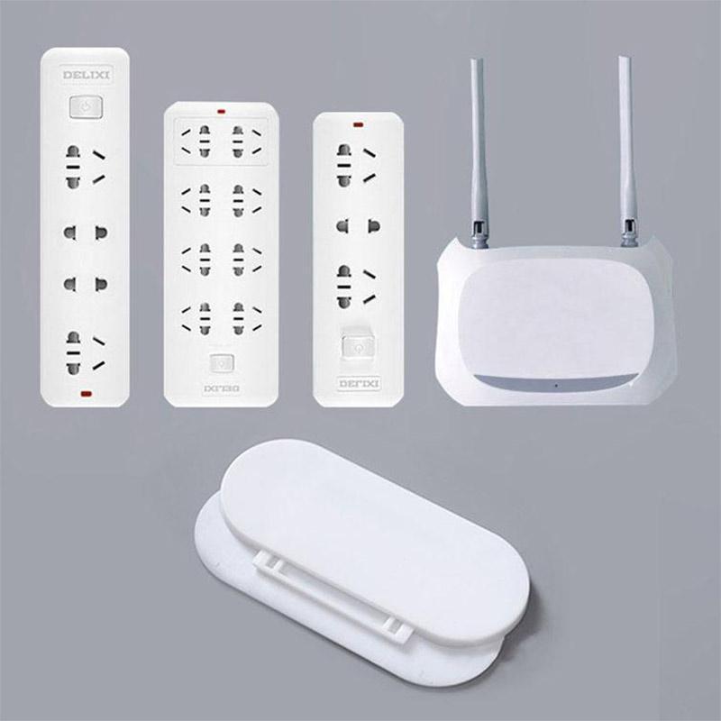 Power Strip Holder - Punch-Free Wall Hanging Patch Panel Holder