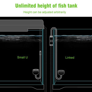 U-Shape CO₂ Diffuser for Fish Tank