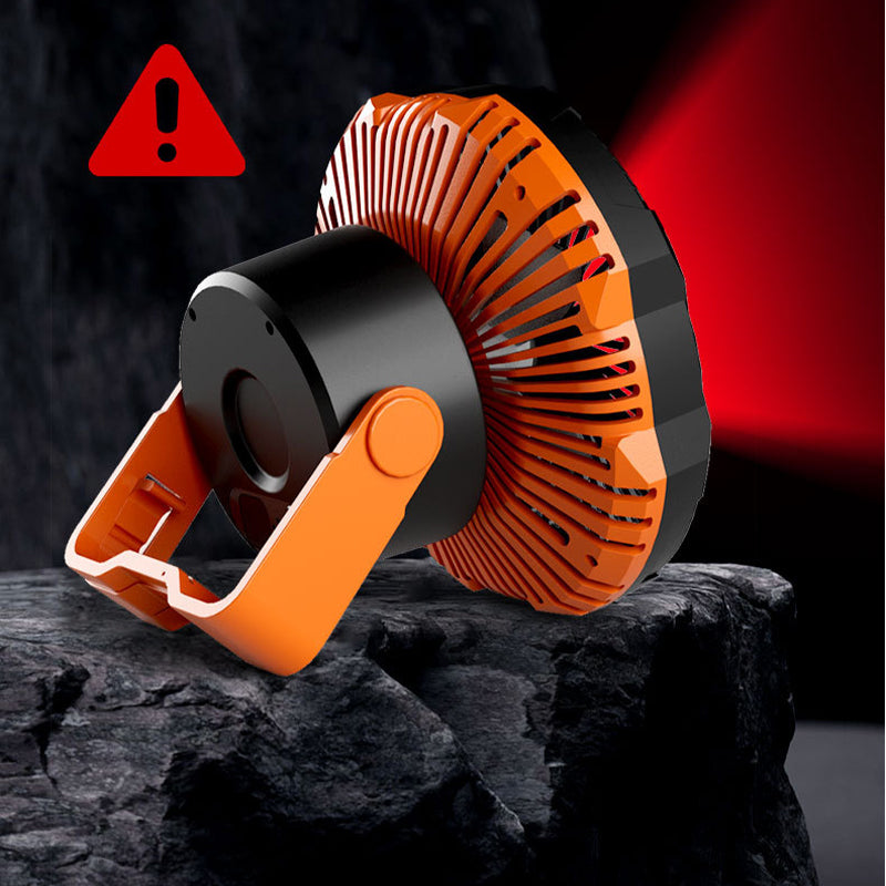✨Summer Hot Sale-50% OFF✨Portable Camping Fan with LED Lantern