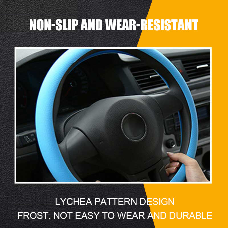 🚗Hot Sale-50% OFF🚗Car Silicone Steering Wheel Cover