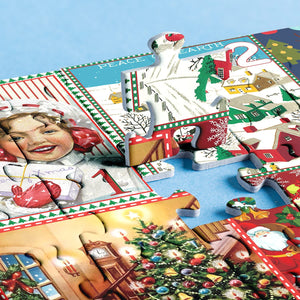 Christmas Advent Calendar Jigsaw Puzzle Blind Box 1000/1008pcs