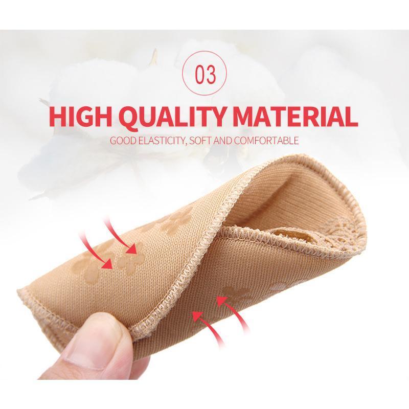 Ladies Forefoot Invisible High Heeled Shoes/Slip Resistant Half Yard Pads