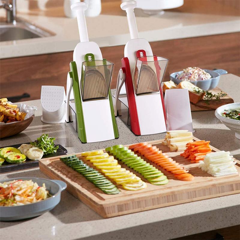 🎉 New Year Promotion-50% OFF🎉 Adjustable Safe Vegetable Slicer