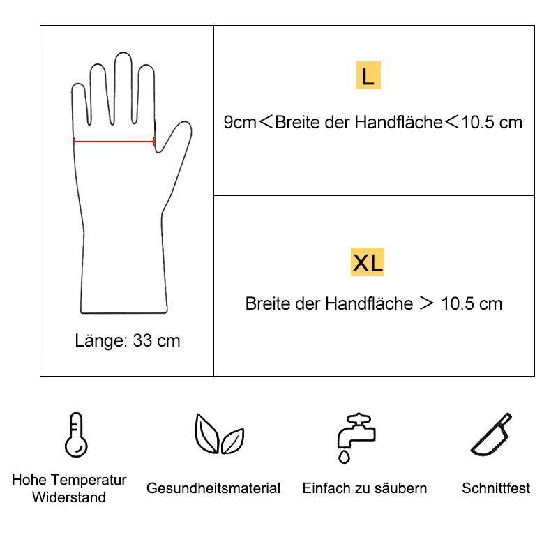 Indestructible rubber gloves (1 pair)
