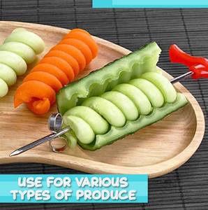 Vegetable Fruit Spiral Knife（2pcs)
