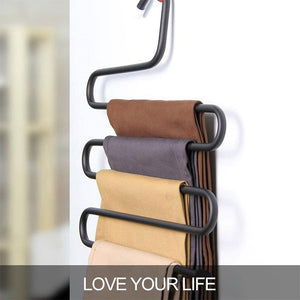 S-Shape Stainless Steel Clothes Hangers