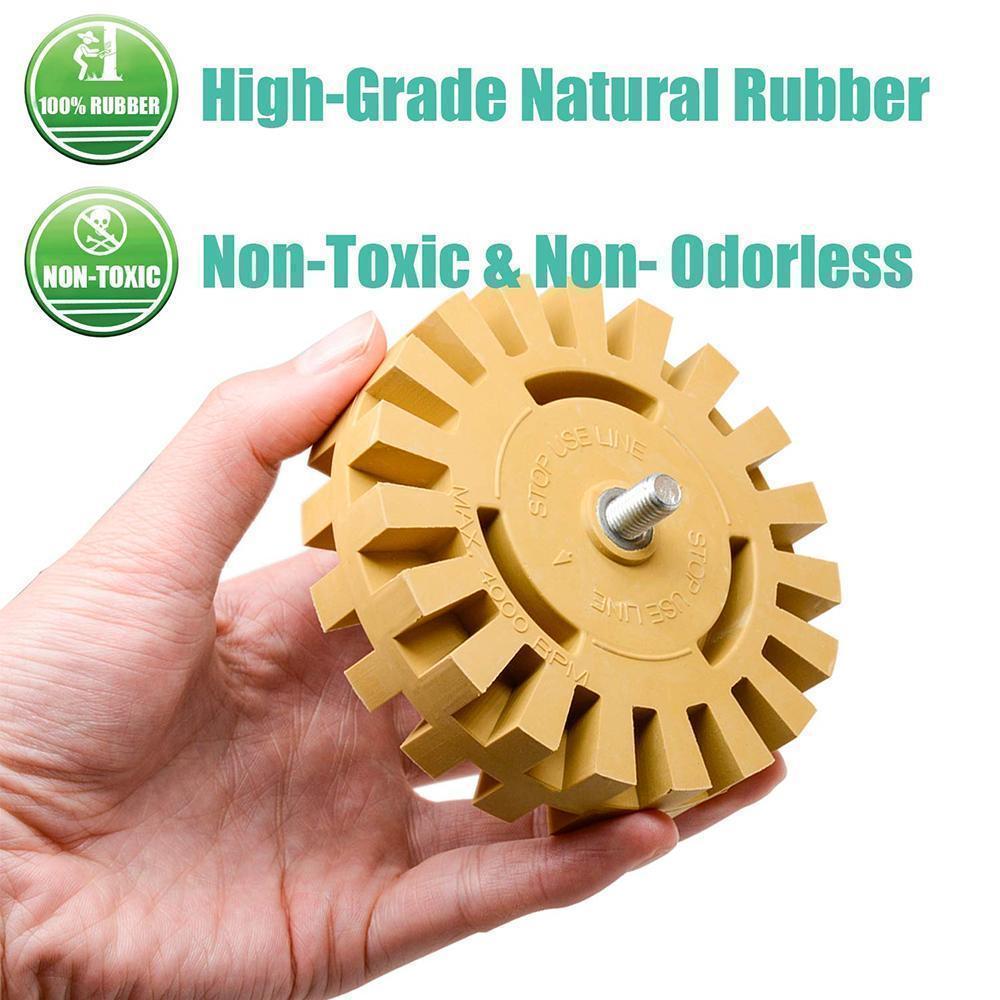 Decal Eraser Removal Wheel Kit