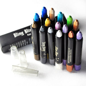 15 Color Highlighter Eyeshadow Pencil