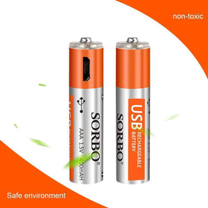 Rechargeable Batteries Usb Port Lithium